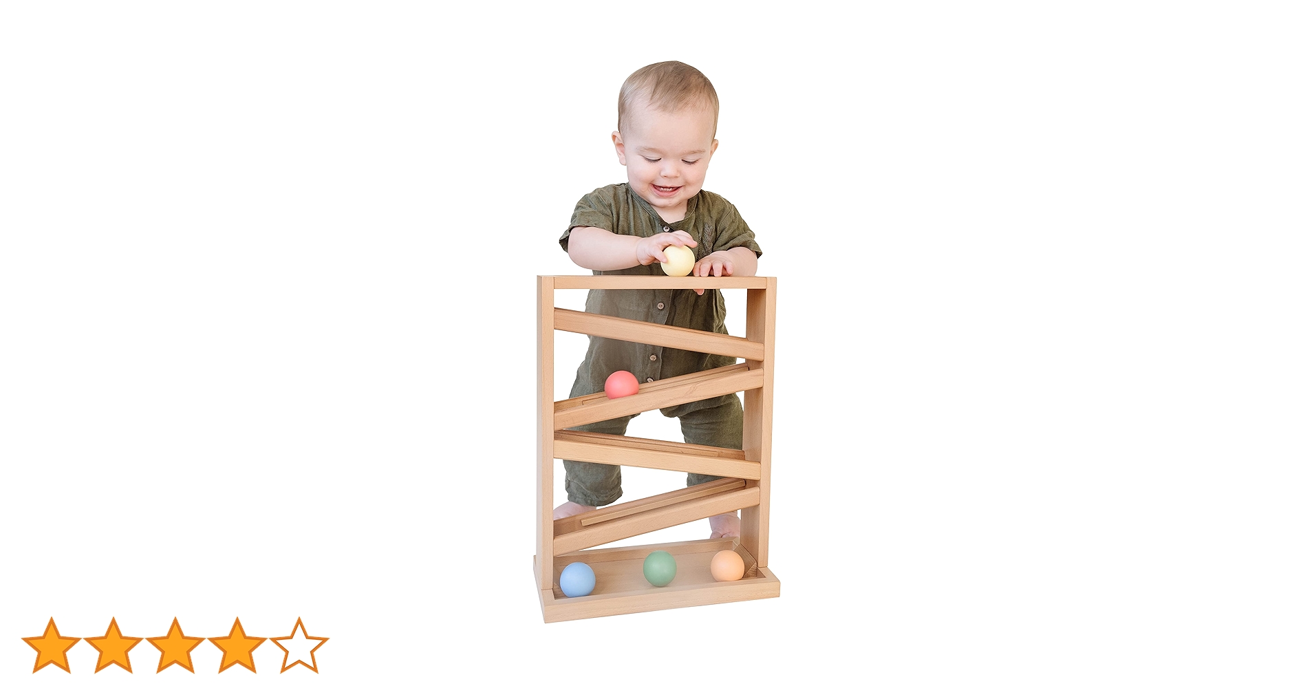 TAG ボールトラッカー　スロープトイ　モンテッソーリ 送料込】ボールトラッカー モンテッソーリ ボール落とし 知育